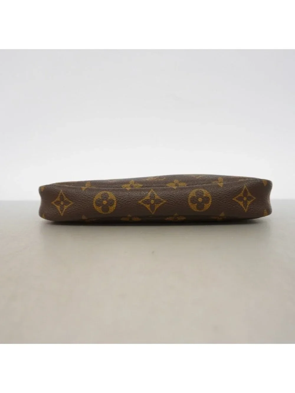 Louis Vuitton Pouch Monogram Pochette Soir Brown